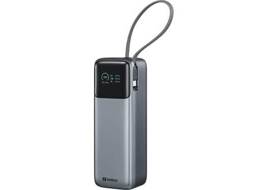 Sandberg All-in1 Powerbank 27000 PD 240W Powerbank (Akku) - silber - 27000 mAh