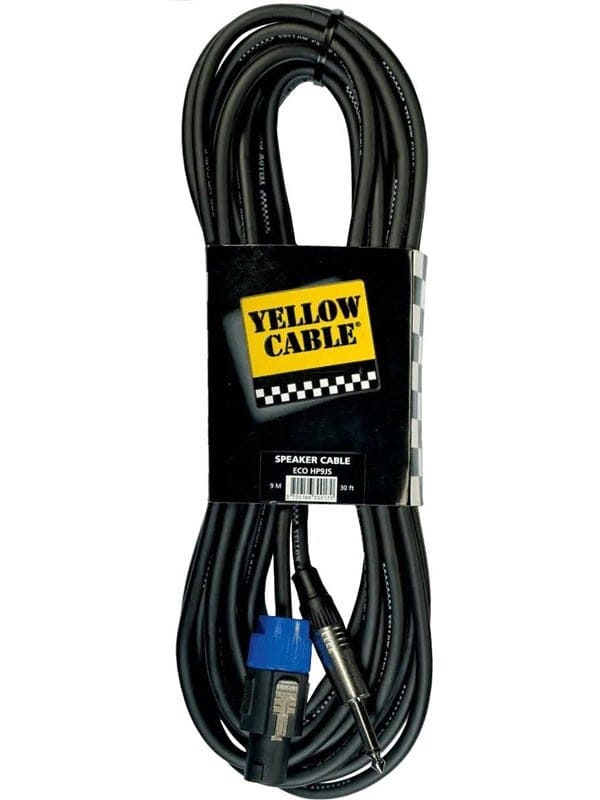 Yellow Cable HP9JS - Speakon - 1/4" Klinke Lautsprecherkabel 9m.