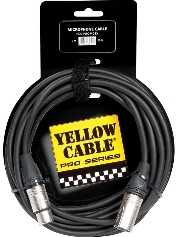 Yellow Cable PROM06X - Neutrik XLR/XLR 6m.