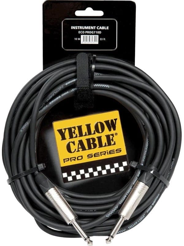 Yellow Cable PRO710D - Neutrik 1/4 Klinke/Klinke Kabel 10 Meter