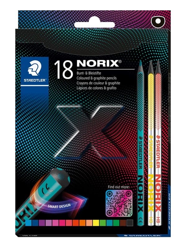 Staedtler Kombi Set NORIX 18pc 100% PEFC