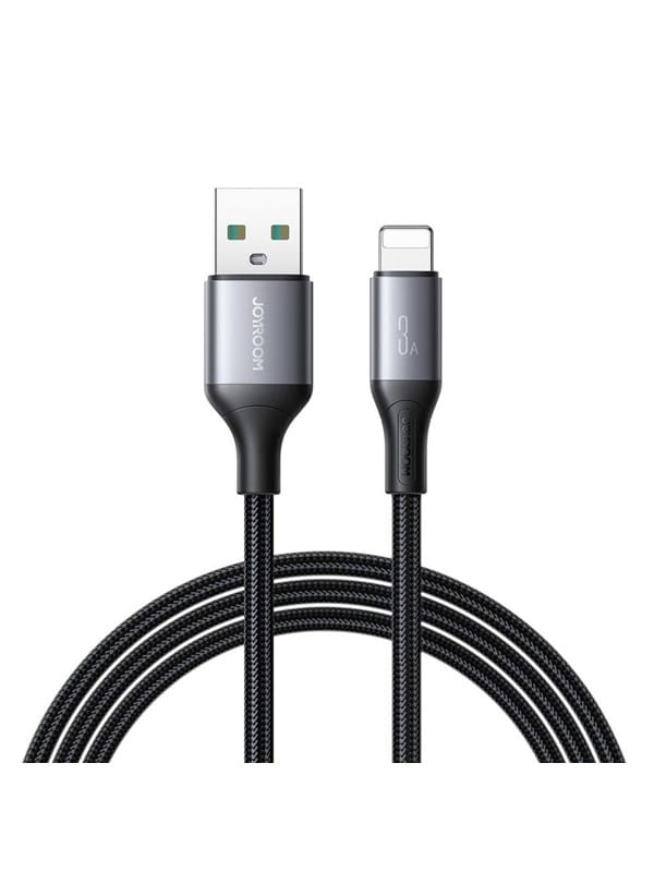 Joyroom S-A28 Flash Series 3A USB-A - Lightning cable 2m - black