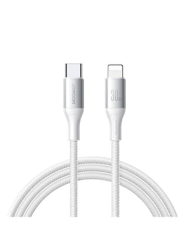 Joyroom S-A28 Flash Series 30W USB-C - Lightning cable 2m - white
