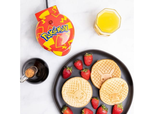 Mad Monkey Waffeleisen Pokemon - Pikachu Mini Waffle Maker