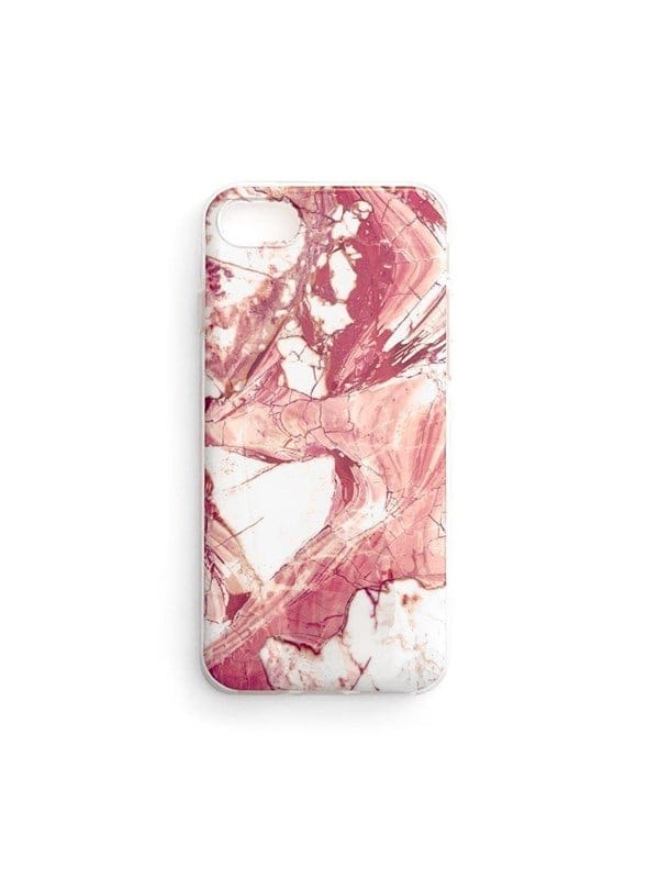Wozinsky Marble Gel Case Marble Cover Samsung Galaxy A03s (166.5) pink
