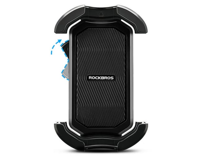 Rockbros 25210032001 Bike Phone Holder for Handlebars - Black