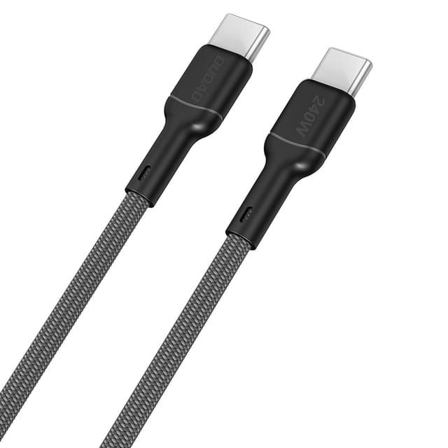 Dudao L9C Max 240W PD USB-C - USB-C 2m cable - black