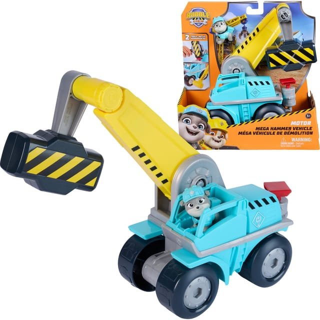 Paw Patrol Rubble & Crew Big Build Tool Vehicle - Motor