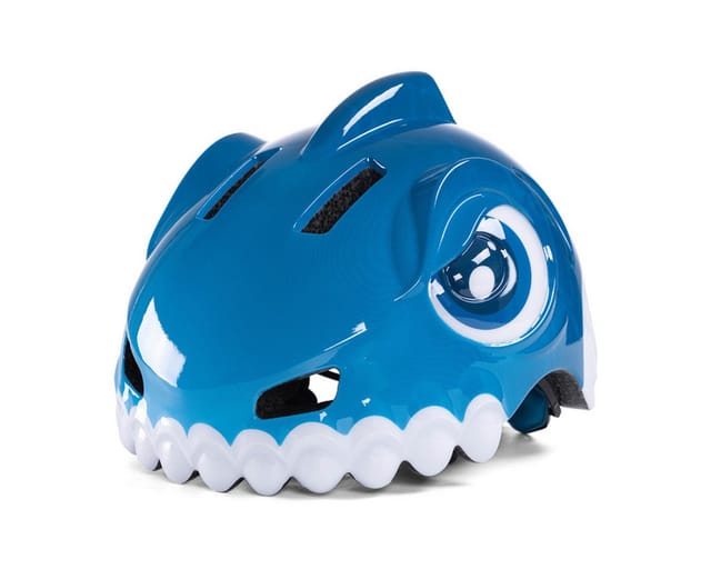 Wozinsky Bicycle Helmet Dinosaur Motif 52-56 cm - Blue