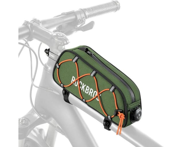 Rockbros 30120045001 ROAD TO SKY bicycle bag for the top frame tube waterproof 0.7L - green