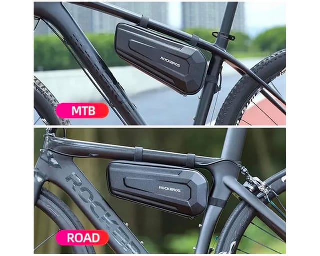 Rockbros B67 waterproof frame bike bag - black
