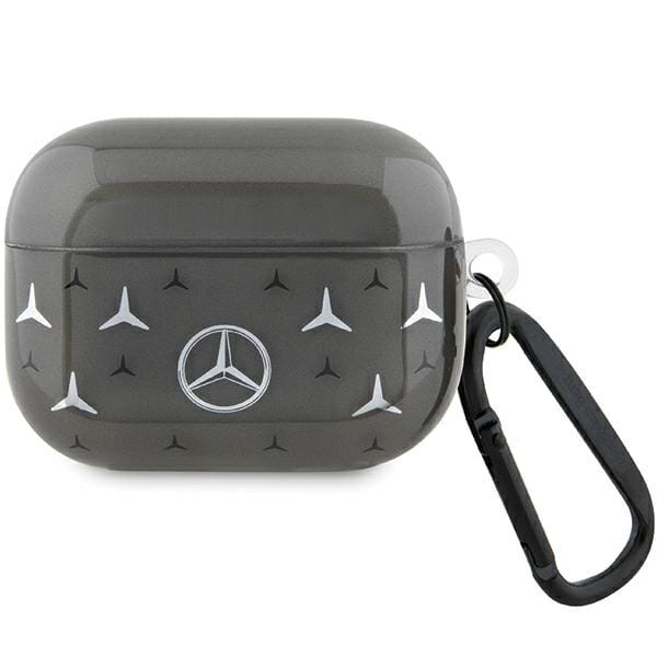Mercedes Large Star Pattern AirPods Pro Case - Black