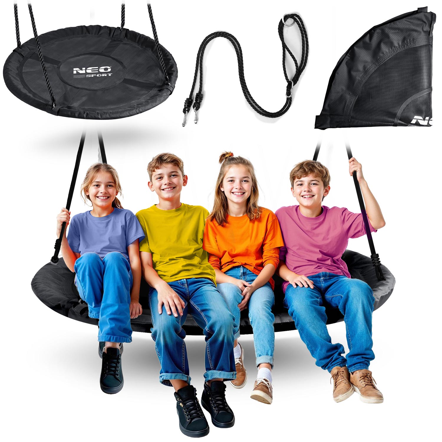 Neo-sport Ns-103 120 Cm Storchennestschaukel