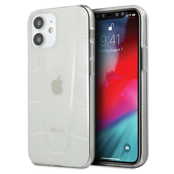 Mercedes Line iPhone 12 mini Case - Transparent