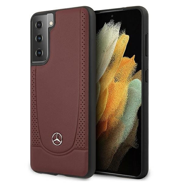 Mercedes Urban Line Case for Samsung Galaxy S21+ - Red