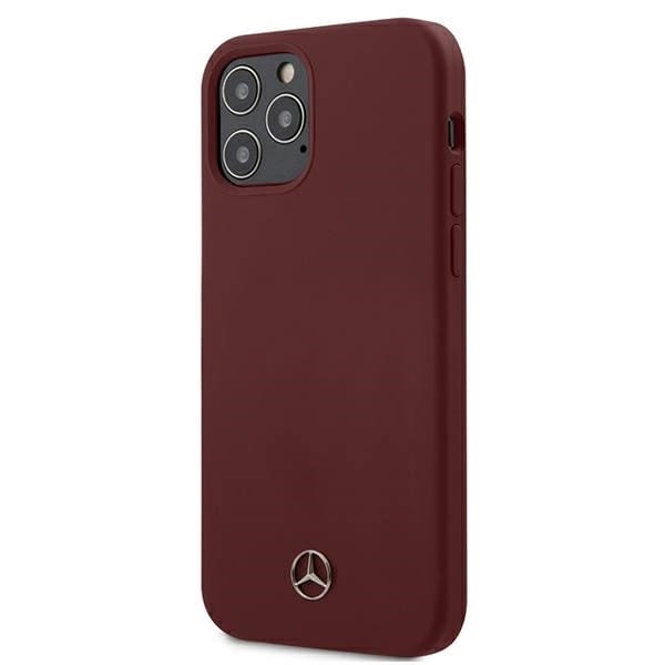 Mercedes Silicone Line Case for iPhone 12 / iPhone 12 Pro - Red