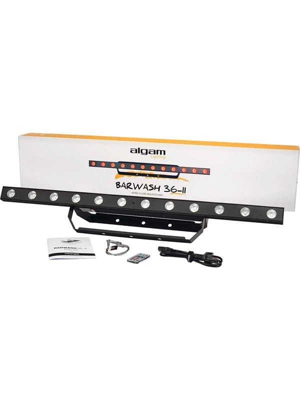 Algam Lighting 12 x 3W LED-Wash-Bar - RGB