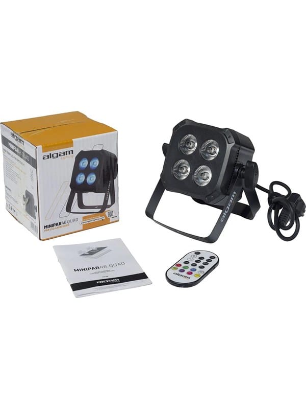 Algam Lighting Kompakter RGBW 4 x 6W LED Par