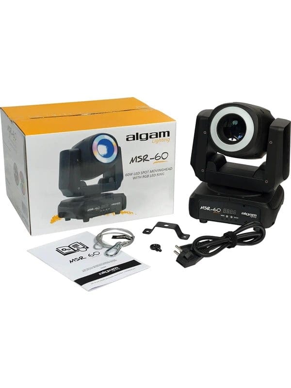 Algam Lighting Spot LED 60W Head + LED-Ring