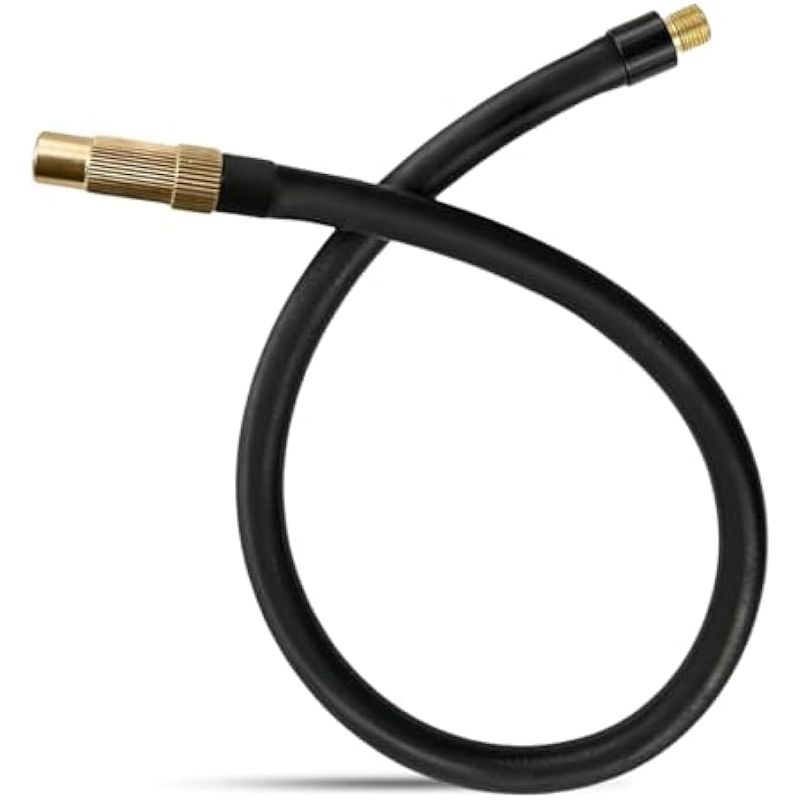2-in-1-aufblasschlauch Mit Schrader- Und Presta-ventiladapter, Kompressorverlängerung, Luftpumpe Für Fahrrad-, Motorrad- Und Autoreifen – Ersatzschlauch.