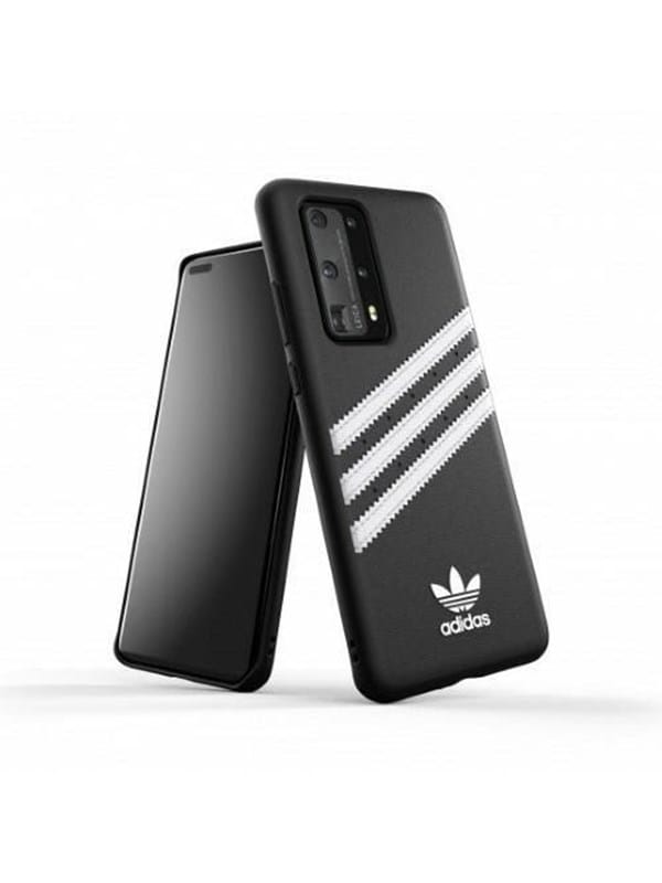 Adidas OR Moulded PU Case for Huawei P40 - Black & White