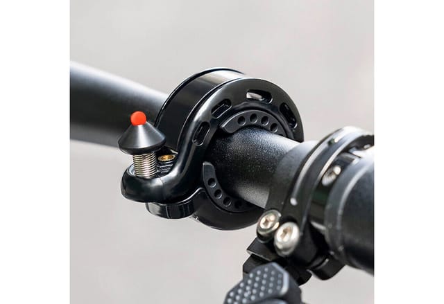 Rockbros 34210028001 Q-shaped bicycle bell - black