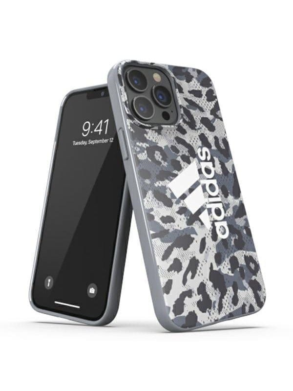 Adidas OR SnapCase Leopard Case for iPhone 13 Pro / iPhone 13 - Grey