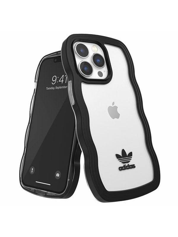 Adidas OR Wavy Case for iPhone 13 Pro / iPhone 13 - Black and Clear