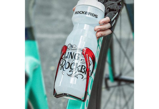 Rockbros FK338 Bike Bottle Holder - Black and Red