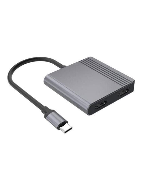 Gembird 3-Port USB-C USB-Hubs - USB 3.2 - 3 - Grau