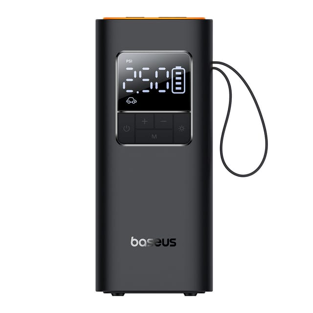 Baseus SuperMini Pro Battery Compressor with Display - Black