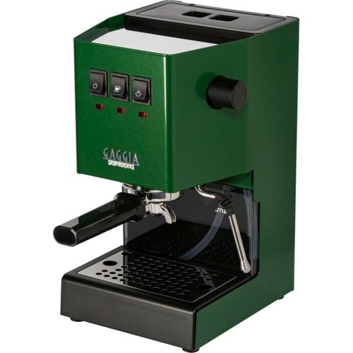 Gaggia Classic E24 Energy Vibes RI9481 - coffee machine with milk frother - 15 bar - jungle green