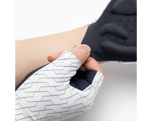 Rockbros MTB cycling gloves size: XL - white and black