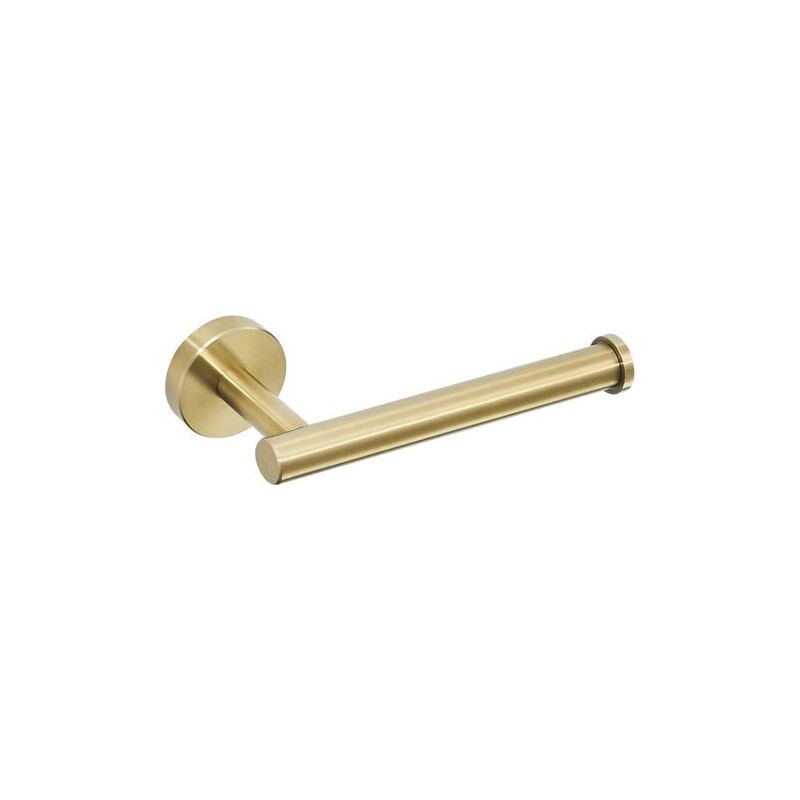 Wandmontierter Toilettenpapierhalter Aus Edelstahl 304 Für Badezimmer, Toilettenaccessoire In Gebürstetem Gold