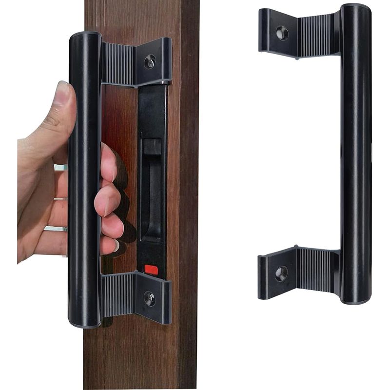 Schiebetürgriff Aus Aluminium – 20 Cm Glastürgriff, Kompatibel Mit Einem 5,5-mm-montageloch – Ideal Für Badezimmer