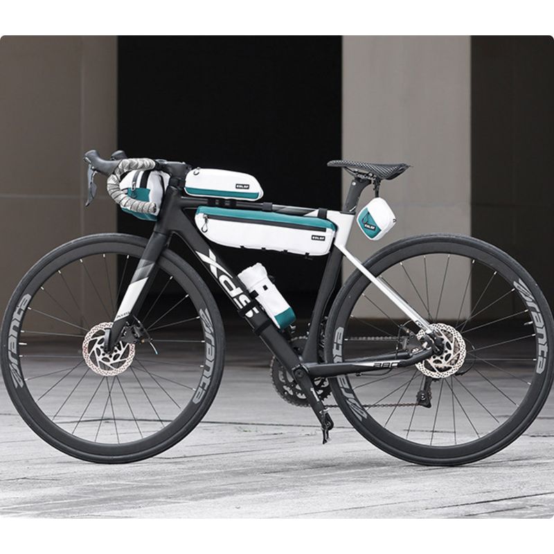 Eslnf Cloud-lan Serie, Ein Set Aus 5 Wasserdichten Fahrradtaschen Mit Großem Fassungsvermögen Für Mountainbikes, Rennräder Und Fahrräder.