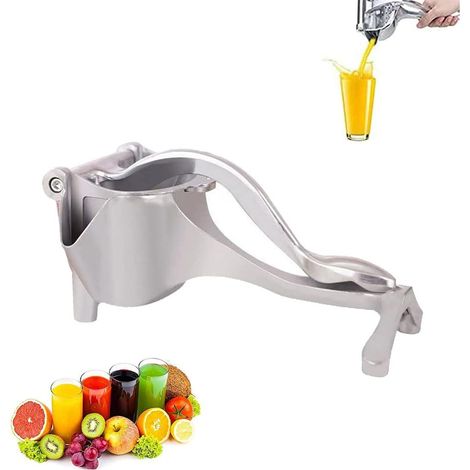 Bravix Presse Agrumes Manuel, Presse Fruits Manuel Avec Levier, Presse Citron, Presse Agrume Manuelle En Inox