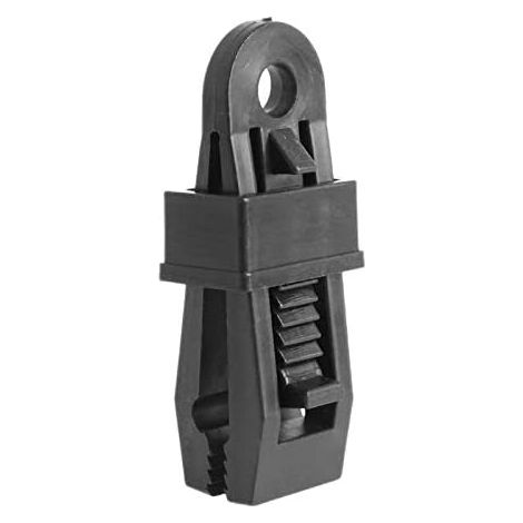 Bravix Lot De 12 Clips De Fixation Robustes Pour Auvent, Avec Forte Prise En Main, Clip D'Auvent De Tente D'Extérieur Pour Maintenir La Bâche D'Auvent, Pare-soleil De Voiture, Couverture De Piscine