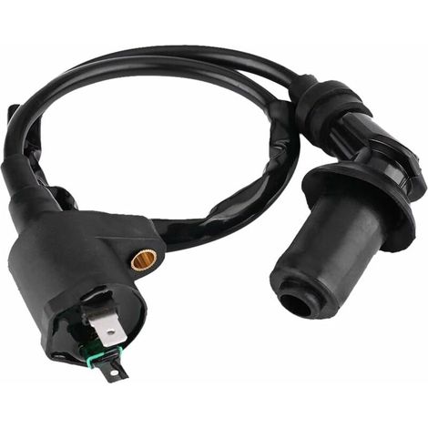 Bravix Bobine D'Allumage Bougie D'Allumage Moto Bobine D'Allumage Pour Foreman400/450/trx400fw/trx450/30410-hc4-770 Scooter Moteur Cyclomoteur Dirt Bike Aller Kart(noir)