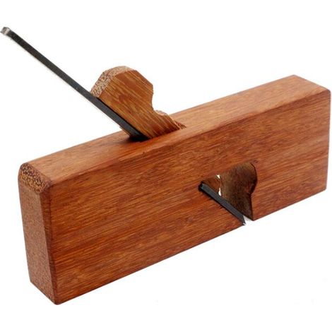 Bravix Avion En Bois, Dur Et Durable, Rabot À Main Pour Le Travail Du Bois