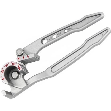 Bravix Cintreuse De Tubes Manuelle 3 En 1 0-180° Outils De Cintrage Pour Cuivre, Laiton, Aluminium Et Métal Doux