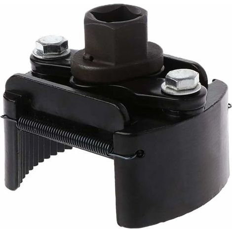 Bravix Clé Filtre À Huile Carré Universelle Réglable 1/2 Inch Noir (60-80mm)