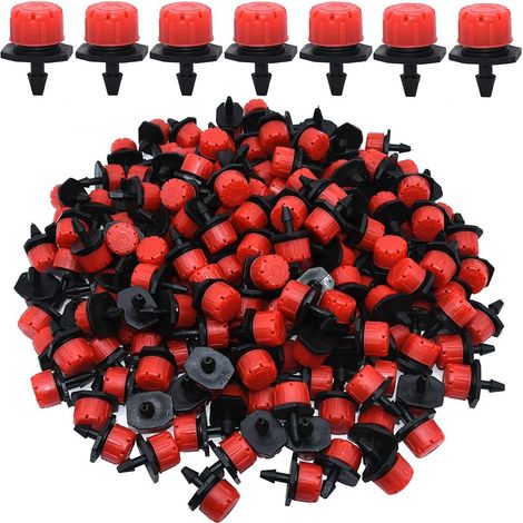 Bravix 150 Pièces Goutteurs D'Irrigation Arroseurs Micro Goutteurs Système D'Irrigation De Jardin Irrigation Goutte À Goutte 8 Trous Micro Têtes D'Arrosage