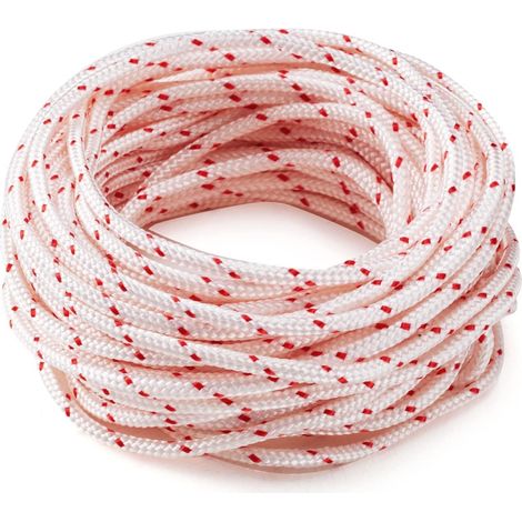 Bravix 10 Mètres 3.0mm Corde De Démarrage De Rechange Pour Tondeuse Gazon 3 Mm