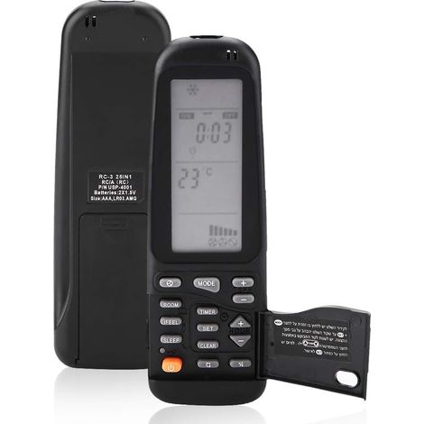 Bravix 25 En 1 Télécommande De Remplacement De Climatiseur Compatible Pour Electra/airwell/emailair/elco Rc-3