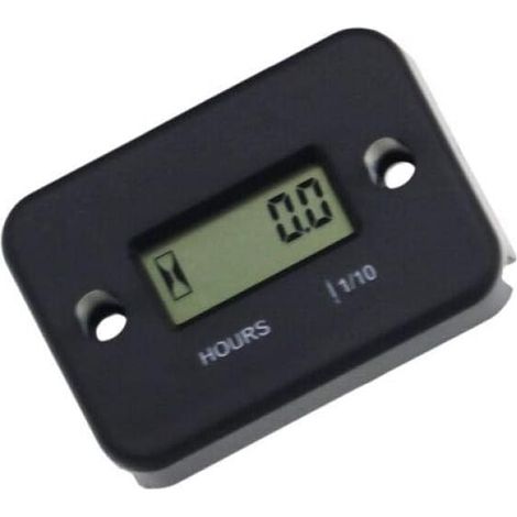 Bravix Étanche Écran Lcd Compteur Numérique Heure Moteur Portable Gauge Compteur Horaire Moto Bateau Compteur Horaire Moteur