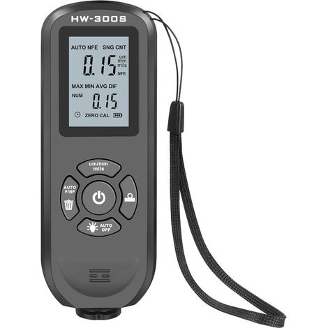 Bravix Jauge D'Épaisseur, Jauge D'Épaisseur Numérique Lcd, Compteur Numérique Pour La Mesure De L'Épaisseur De La Peinture Automobile
