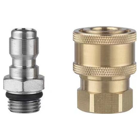 Bravix Kit Adaptateur Pour Nettoyeur Haute Pression 1/4" 5000 Psi