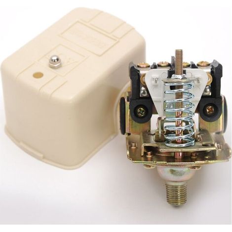 Bravix Interrupteur De Pression De Pompe Pompe À Eau Interrupteur De Contrôle De Pression Tige À Ressort Réglable 220v Auto-amorçante Injection D'Eau Pompe À Eau De Jardin Interrupteur À Ressort Uniqu