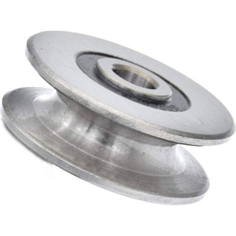 Poulie De Roulement À Billes Avec Rainure En U Profonde De 8 Mm, 250 Kg, Poulie En Métal Pour Guide De Levage, Diamètre Intérieur (40 X 13 Mm)
